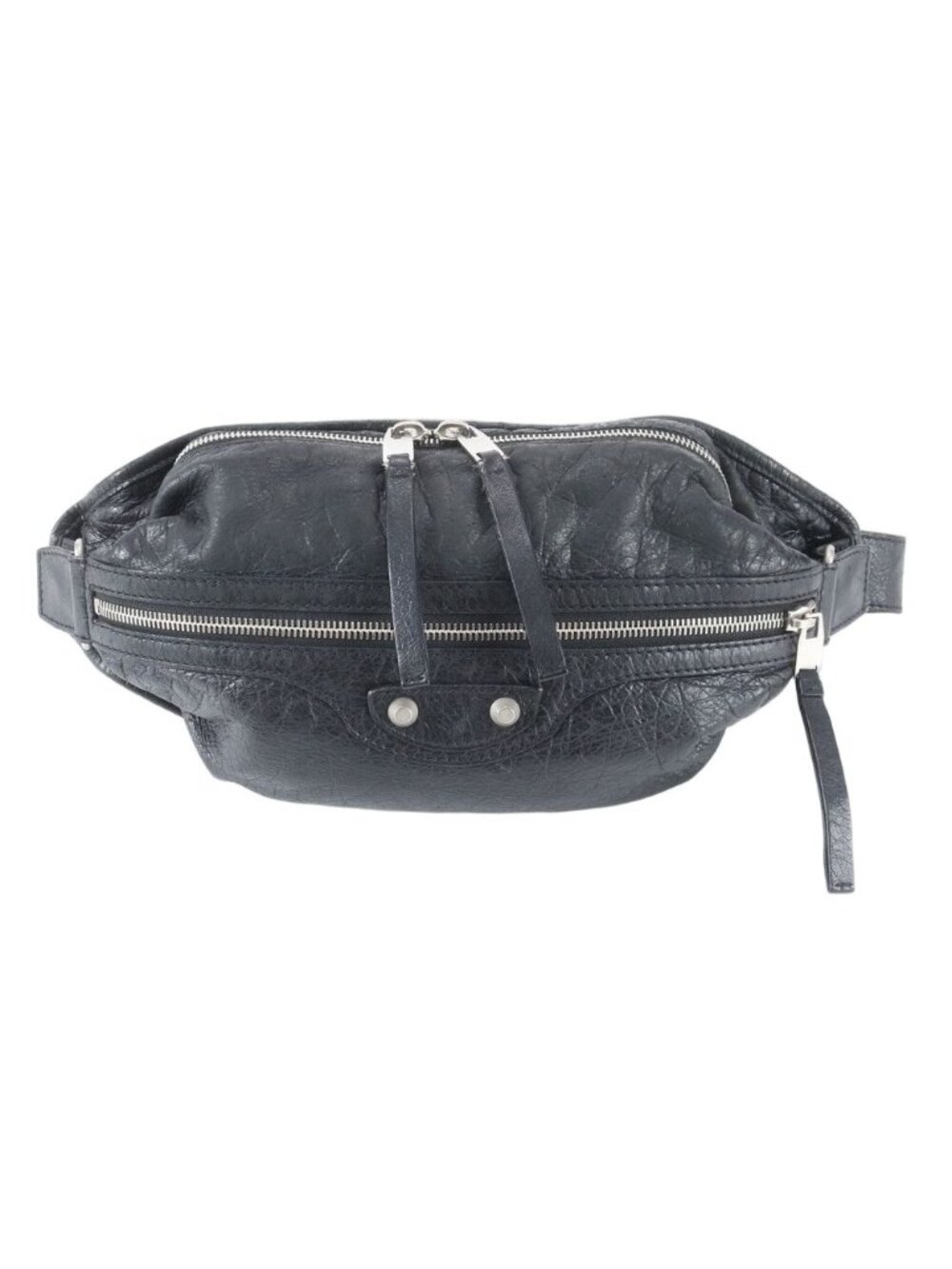 ★SOLD★ Balenciaga Classic Neolift Leather 2-Way Belt Bag Crossbody Waist Pouch - Picture 2 of 10